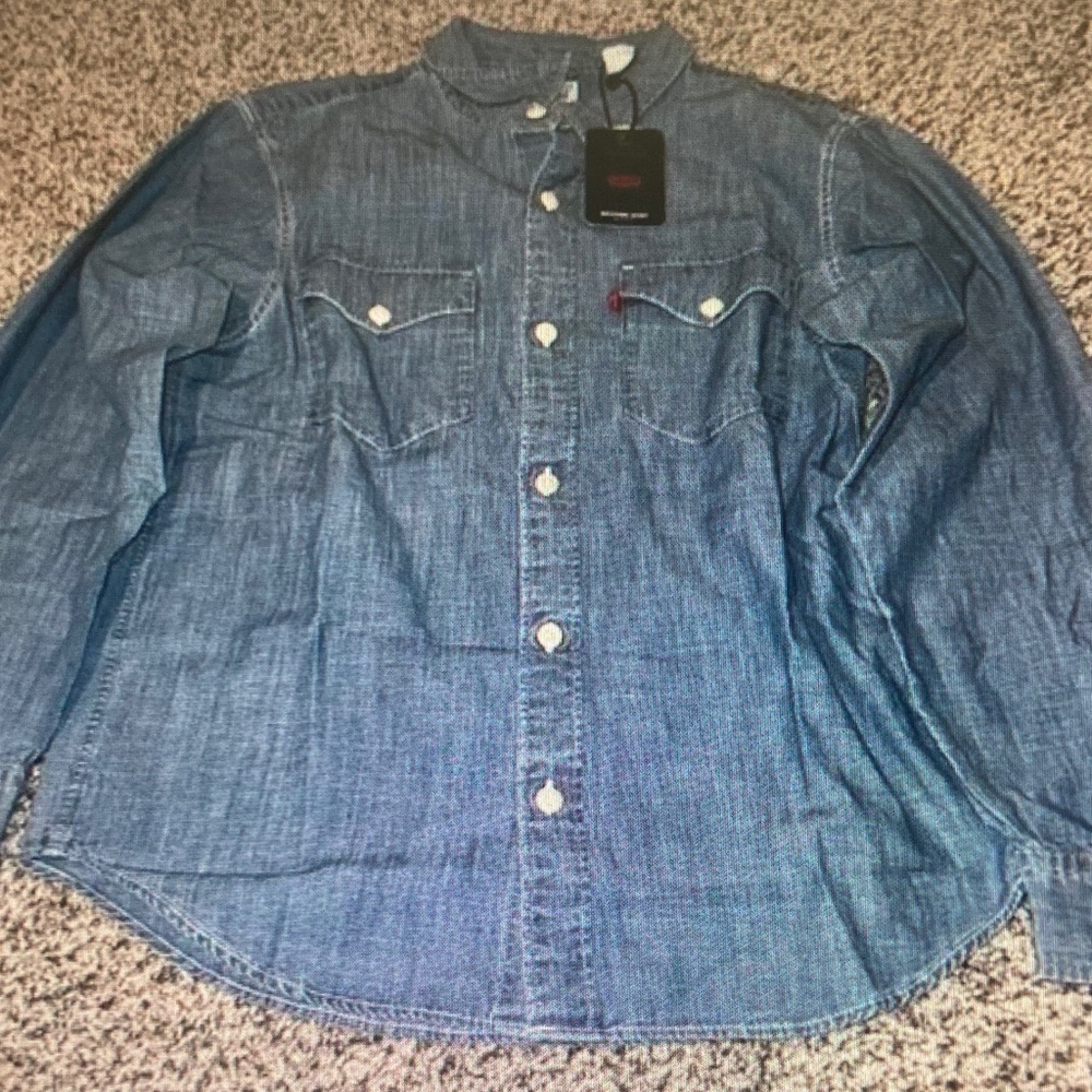 Levi's Mens Relax Fit Western Shirt Levi’s Men’s S